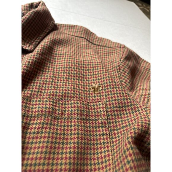 Urban Outfitters Brown Plaid Heavy Flannel Size Large Men’s - Picture 3 of 6